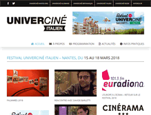 Tablet Screenshot of italien.univercine-nantes.org